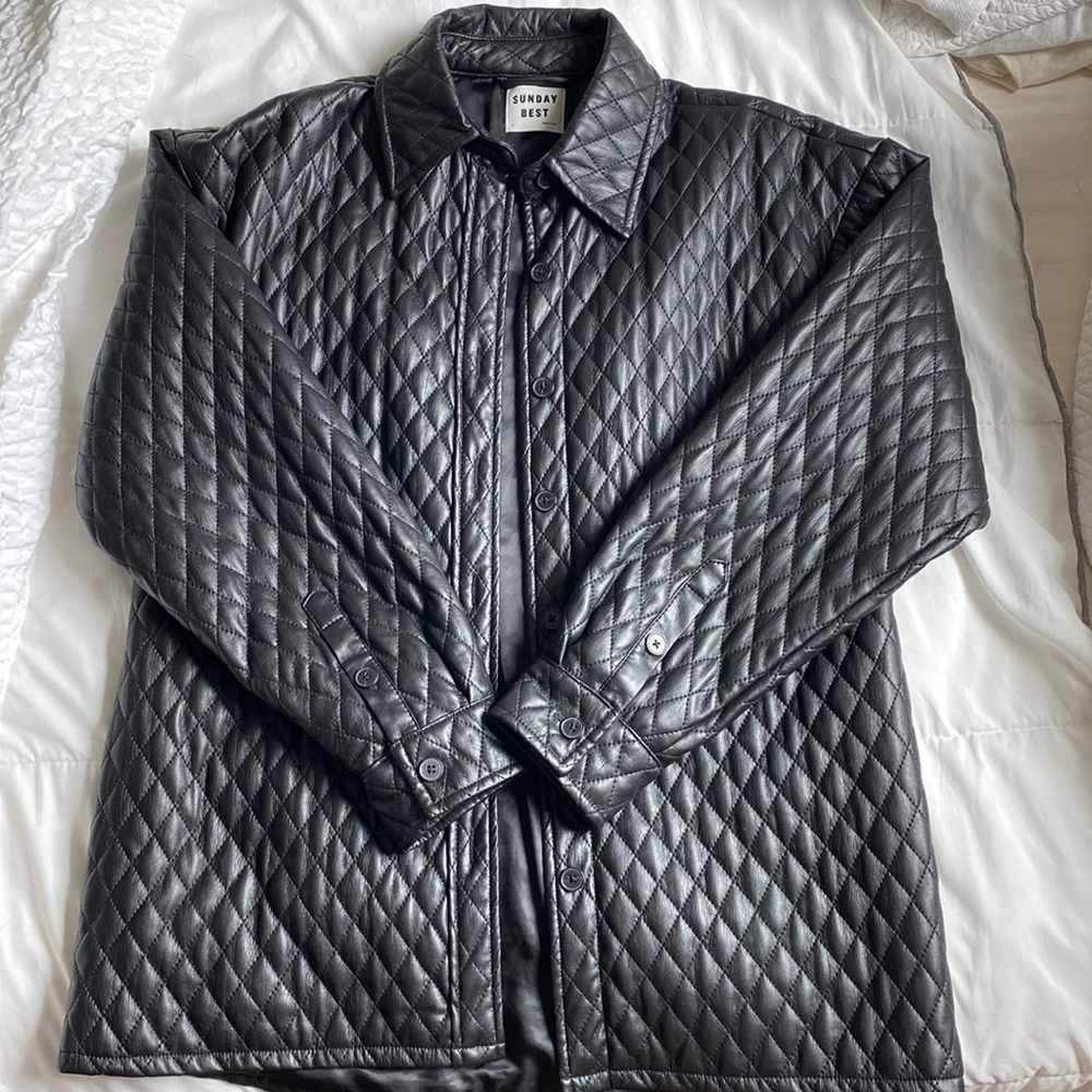 Aritzia Sunday Best Flynn Shirt Jacket